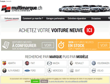 Tablet Screenshot of multimarque.ch